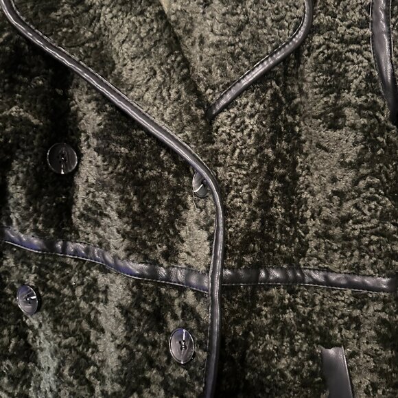 Anthropologie Avec Les Filles Tailored Sherpa Teddy Coat Jacket - Picture 13 of 15